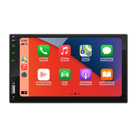 Autoradio 2 DIN avec écran tactile de 7 pouces, Carplay sans fil, Android Auto, radio FM, USB, Bluetooth, lecteur MP5