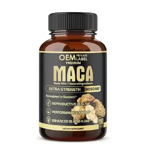 Maca Root Capsules Maca Supplement For Men Organic Maca Root Powder Capsules For Men