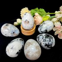 Œuf en quartz naturel en gros, pierre ronde gravée et polie, pour la guérison Reiki, le Feng Shui, la maison, le bureau, les cadeaux, l'artisanat de sculpture et le bricolage