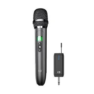 SHIDU Tersedia Mikrofon Karaoke Genggam Nirkabel UHF Profesional Isi Ulang U30