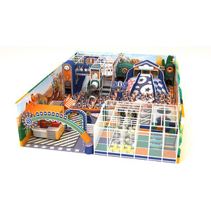 Parc d'attraction pour enfants commercial personnalisé Installations Nouveau design Terrain de jeu intérieur Toboggan Ensemble - Product Image 6