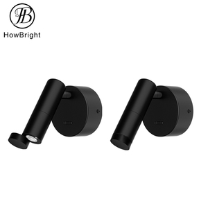 Trong nhà bề mặt gắn kết nội thất tại chỗ đèn tường Nhôm đèn cạnh giường ngủ shabbat dẫn đọc tường ánh sáng với xoay Bìa cửa sổ - Product Image 1