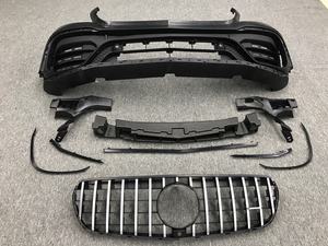 Pare-choc avant à lèvre pour Mercedes <span class=keywords><strong>GLC</strong></span> coupé, kit de carrosserie, mise à niveau <span class=keywords><strong>AMG</strong></span>, 2016 — 2019 - Product Image 2