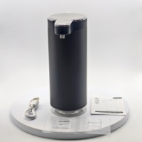 Distributeur de savon automatique en acier inoxydable avec capteur infrarouge, 350 ml, distributeur de savon automatique sans contact, chargement USB