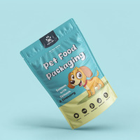 Sacs personnalisés refermables et résistants à l'humidité pour aliments secs pour animaux de compagnie (chats et chiens) – 1 kg, 10 kg – en Mylar