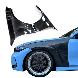 Bensnees บังโคลนรถสีดำปรับแต่งได้ตามต้องการสำหรับ BMW 3ชุด G20 G28 330i M340i lci 2019-2023อัพเกรด - Product Image 1