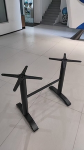 Minimalist Aluminum Alloy <b>Plastic</b> Wood <b>Outdoor</b> <b>Table</b> Base Durable Square Design UV Resistant Eco-Friendly 6-Seater Garden Set - Product Image 6