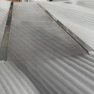 EX 공장 알루미늄 저렴한 가격 지붕 거터 알루미늄 레인 거터 커버 가드 거터