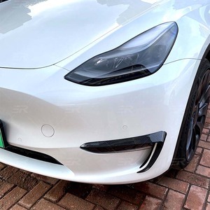 <span class=keywords><strong>2019</strong></span> + Tesla modelo Y parachoques delantero decorar embellecedor accesorios exteriores Automotrices - Product Image 4