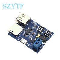 Module audio de décodage sans perte Carte amplificateur de puissance au format MP3 avec carte TF et lecteur de disque U Catégorie de produit CI