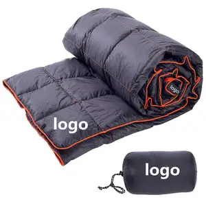 Outdoor Lichtgewicht Packable Down/Katoenen Deken Compact Waterdicht En Warm Down Camping Deken Voor Wandelen Reizen