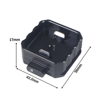 Nouvelle plaque de dégagement rapide de caméra améliorée griffe de serrage plaque de dégagement rapide pour trépied Arca 38mm support de moniteur DSLR