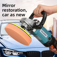 Machine à polir les voitures de haute qualité 1400W, machine à polir à la cire manuelle, polisseuse à double action, polisseuse électrique pour voiture, ensembles d'outils