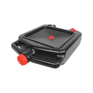 <span class=keywords><strong>Bac</strong></span> de <span class=keywords><strong>vidange</strong></span> d'huile noir 4L avec bouchon rouge pour accessoires de motos - Product Image 3