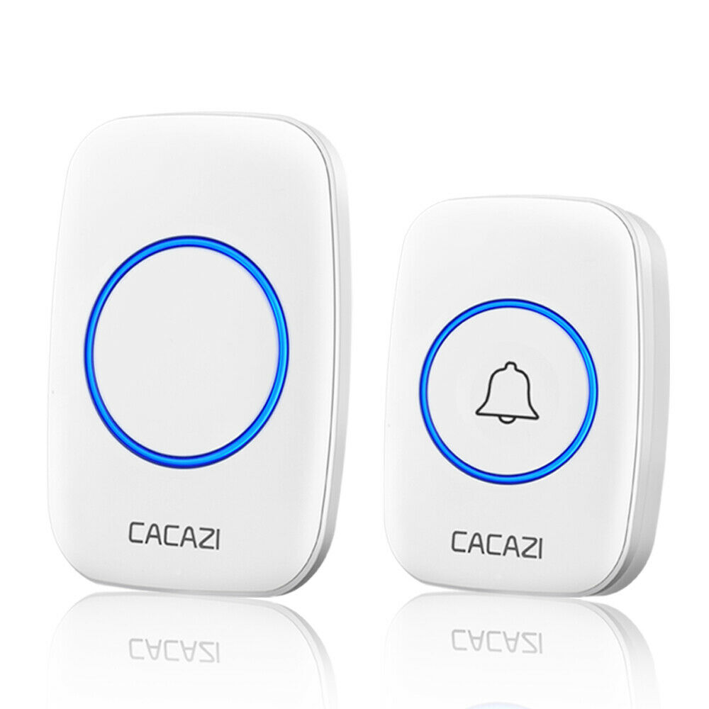 A10 Wireless Waterproof Doorbell 300m Range Plug Home Intelligent Door Bell Chime