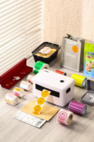 Impresora de Etiquetas de Envío Térmica de 4 Pulgadas 4x6, Impresora de Códigos de Barras 1D/2D, Impresora de Guías de Envío USB/ en Stock