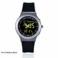 Jam Digital Adzan Klasik Alharameen HA-6126