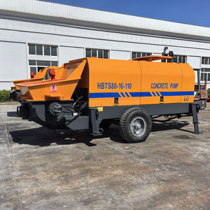 Nueva Bomba de Hormigón Móvil de 30-60cbm/hr para 2025, Bomba de Hormigón con Remolque, Diésel, con Tubería, Mezcladora y Máquina de Bombeo de Hormigón - Product Image 6