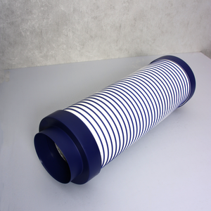 Silencieux <span class=keywords><strong>acoustique</strong></span> TPE, conduit flexible insonorisé pour l'entrée et la sortie de l'<span class=keywords><strong>air</strong></span> frais, ventilateur CVC - Product Image 6