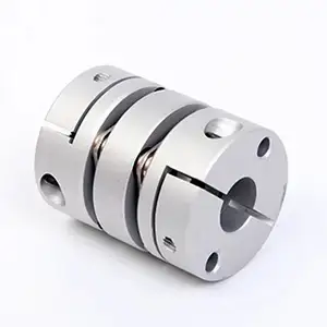 Flexible spline shaft coupling Four-jaw aluminum plum flexible coupling motor shaft connector Ball screw support seat