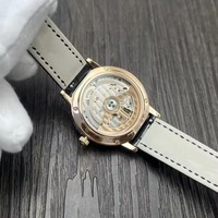 Jam Tangan Mekanik Wanita Terbaru All-in-One Otomatis dengan Tali Kulit dan Berlian