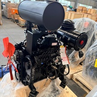 Motor Diésel DCEC CUMINS 4BTA3.9-C125 de 4 Cilindros y 4 Tiempos, Refrigerado por Agua, 125HP 93KW 2200rpm, Compresor de Aire Móvil para Pozos de Agua