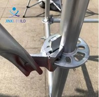 Échafaudage Ringlock en acier Q355 haute résistance, échafaudage modulaire polyvalent Ring Lock pour la construction et le soutien de la construction