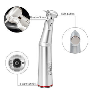 1:5 tăng tốc độ Contra góc tốc độ thấp nha khoa tay khoan nâng cấp thiết kế thép không gỉ Công cụ phẫu thuật cho FG <span class=keywords><strong>burs</strong></span> - Product Image 2