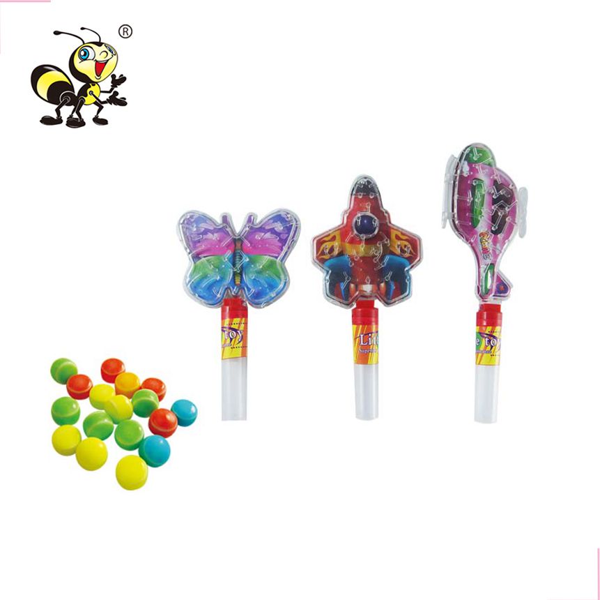 Шар-головоломка с самолетом, милая забавная форма, оптовая продажа, Шаньтоу, детский поставщик, лабиринт, игрушка, конфеты