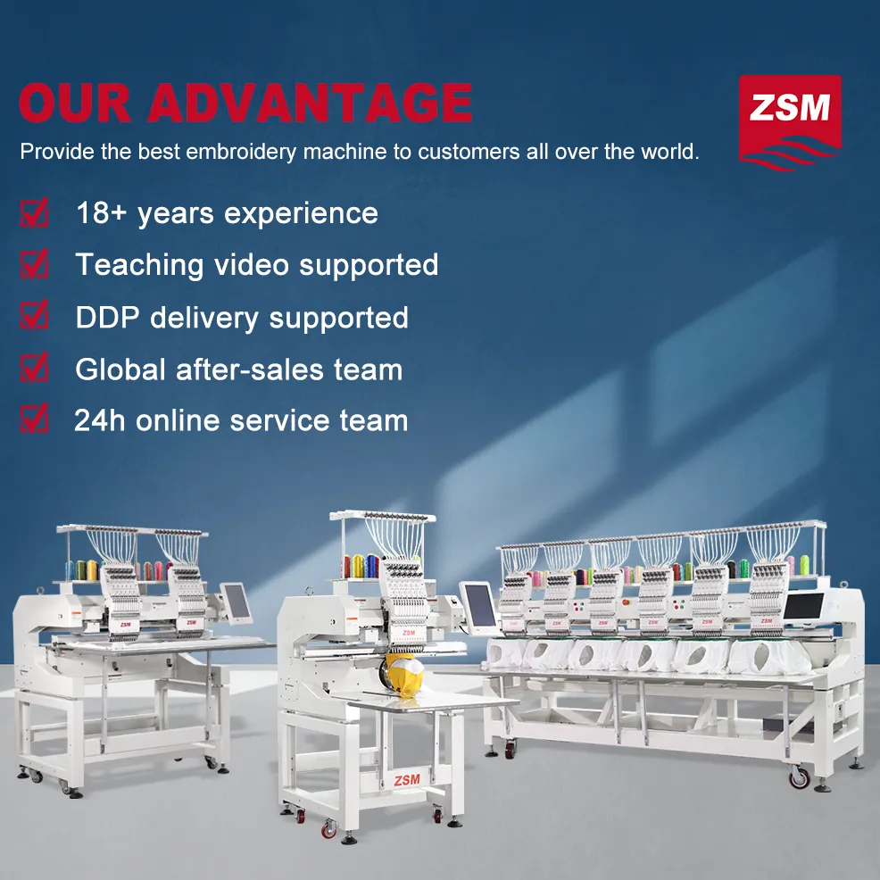 QM1201 new arrival 1head digital computer embroidery machine programmable embroidery machine for hat t-shirt
