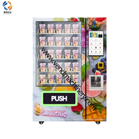 Distributeur automatique de smoothies pour des mélanges de fruits frais, solution de boisson saine en libre-service avec des fruits congelés
