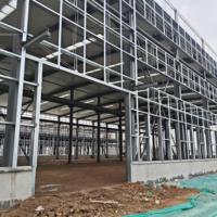 Structure en acier personnalisée, charpente portique, construction préfabriquée, conception de bâtiment sportif