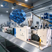 Línea de Producción de Tuberías de PVC para Pozos Profundos de 3-4-5-6 Pulgadas, Tubería de Revestimiento para Pozos Profundos