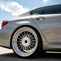 Jantes forgées personnalisées GS en 2 pièces, polies, 18, 19, 20, 21, 22, 24 pouces, multi-rayons, 5x114.3, 5x112, 5x120, 5x130 pour Benz, BMW, Audi