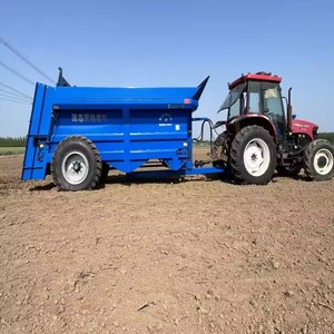 Épandeur d'engrais à décharge arrière à haute efficacité pour la fertilisation des déchets de volaille et de bétail - Product Image 5