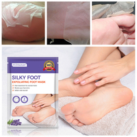 Masque exfoliant pour les pieds à la lavande et à la vitamine C, vente en gros OEM, fabricant de masques exfoliants pour les pieds