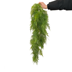 Fábrica de Flores Meiyu Craft, Helechos Artificiales de 30cm-100cm, Decoraciones Verdes para Colgar en la Pared, para Hogar, Bodas y Uso en Exteriores - Product Image 2
