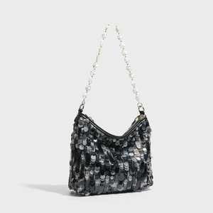 Nouveau Sac à Main Scintillant 2026 – Sac <span class=keywords><strong>d</strong></span>'Épaule Luxe Léger Pailleté Polyvalent pour Femmes – Idéal Soirées et Événements - Product Image 3