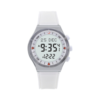 ALFAJR Montre sport islamique pour garçons Montre-bracelet de prière WY-16 Azan Athan Alarme avec calendrier Hijri Boussole automatique Horloge de mosquée Reloj