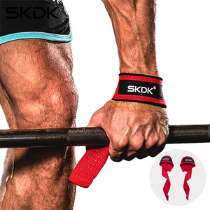 Correas de Levantamiento de Pesas Antideslizantes, Correas de Soporte para Muñecas y Manos, para Entrenamiento de Peso Muerto - Product Image 1