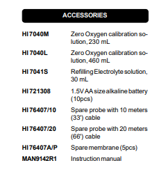Medidor de Oxígeno Disuelto Portátil HANNA-HI9142 1 Año de Garantía Hecho en Italia - Product Image 4
