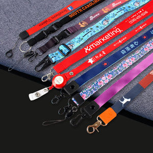 Этикетки для одежды, этикетки с напечатанным знаком для медсестры, держатель для карт, гравировочная Печать через плечо, розовый шнурок из полиэстера - Product Image 4