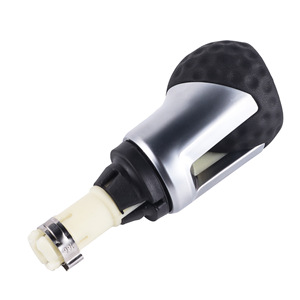 Poignée de levier de vitesses manuelle Volkswagen, enveloppée de cuir, 5 vitesses, 6 vitesses, levier de vitesses ergonomique pour voitures Audi Volkswagen - Product Image 3