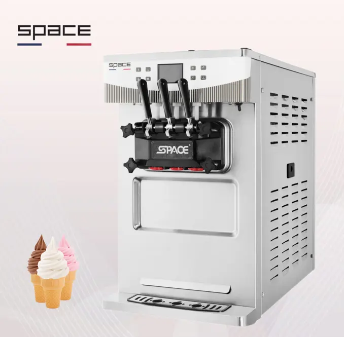 Ý phổ biến Ice Cream Making Machine thương mại siêu chất lượng sữa chua Maker