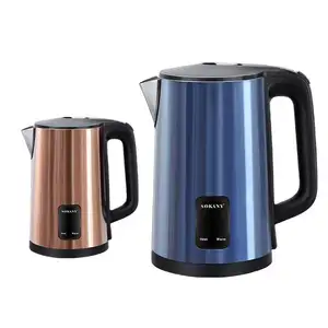 Zogifts Durable Transparent Body Tea Potr Electric Kettle Stainless Steel To Boil Quickly Kettles Calorifier Water Heater