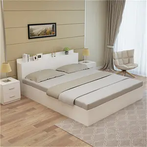 Design Hotel Beds Luxury Modern Design Custom Apartment Hotel Bed Room Furniture