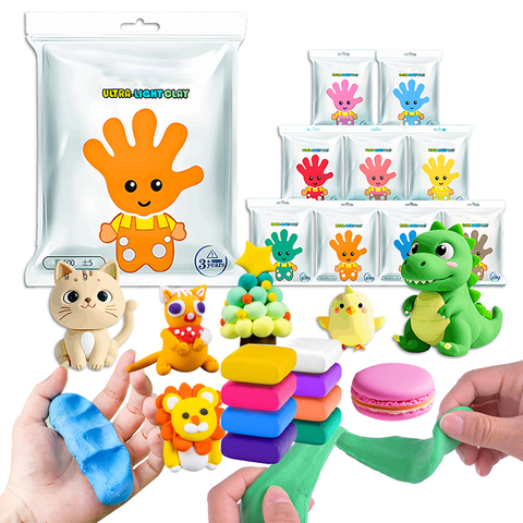 Accept Custom Colors Clay Play Dough Clay Play Dough Animal Safe & Non-Toxic Butter Putty Set Great Gift for Children
