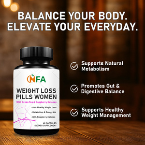 Hot Selling Weight Loss Pills For Women 60 Capsules With Green Tea Raspberry Ketones Dietary <b>Supplement</b> - Product Image 6