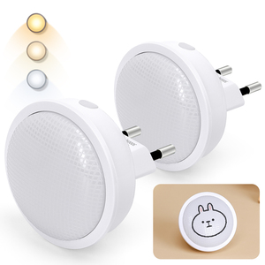 Aigostar 2-Pack luce notturna a LED per bambini 3 temperatura colore con sensore di luce per cameretta bambini stanza dei giochi - Product Image 3