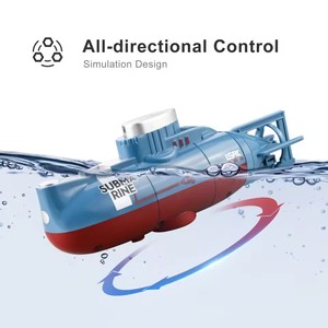 <span class=keywords><strong>Bateau</strong></span> <span class=keywords><strong>miniature</strong></span> de haute qualité, simulation étanche, vitesse 0,1 m/s, <span class=keywords><strong>bateau</strong></span> télécommandé, modèle de simulation de plongée étanche, jouet - Product Image 3